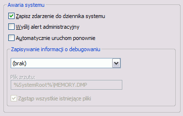 Poprawna konfiguracja systemu